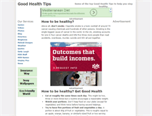 Tablet Screenshot of health.kamranweb.com