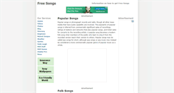 Desktop Screenshot of free-songs.kamranweb.com