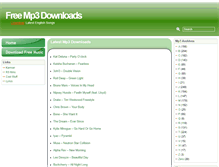 Tablet Screenshot of freemp3download.kamranweb.com