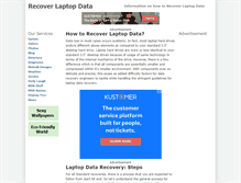 Tablet Screenshot of laptop-data-recovery.kamranweb.com